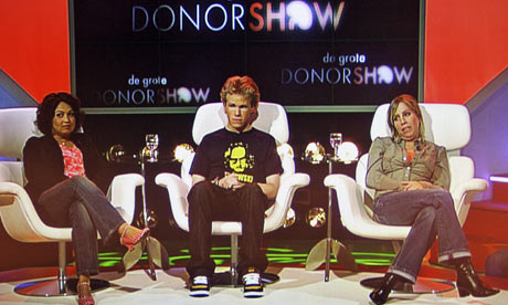 The Big Donor Show - farsa na TV