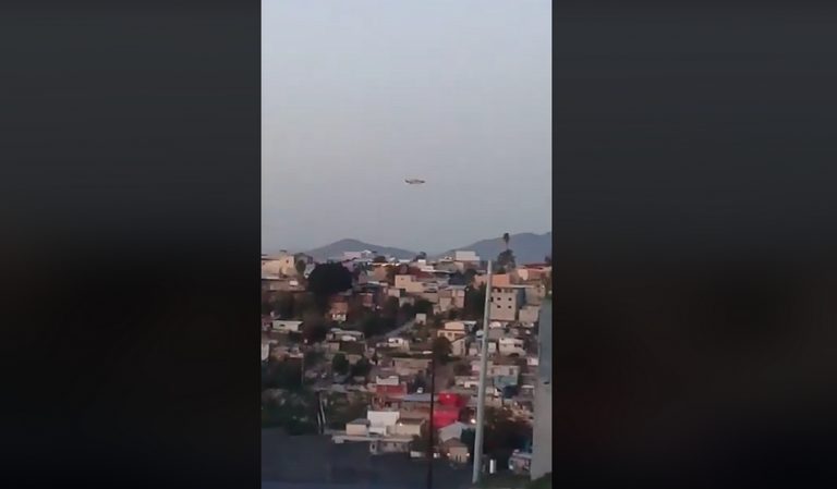 Um “OVNI” foi filmado na cidade de Tijuana, no México?