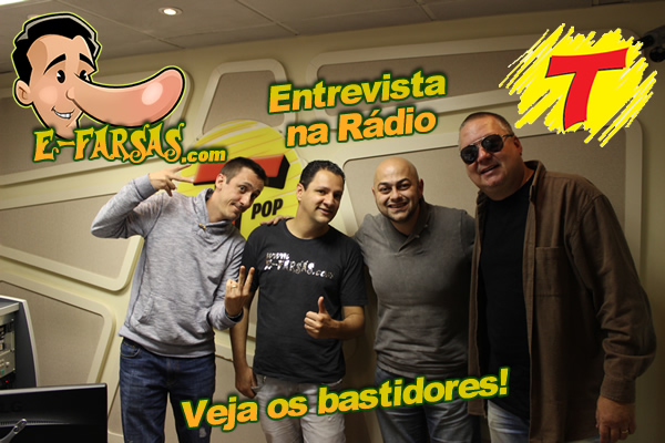 Ouça (e veja) a participação do E-farsas na Rádio Transamérica!