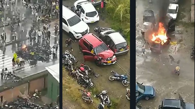 Povo incendeia carros após promulgação da nova Constituição da Venezuela! Será verdade?
