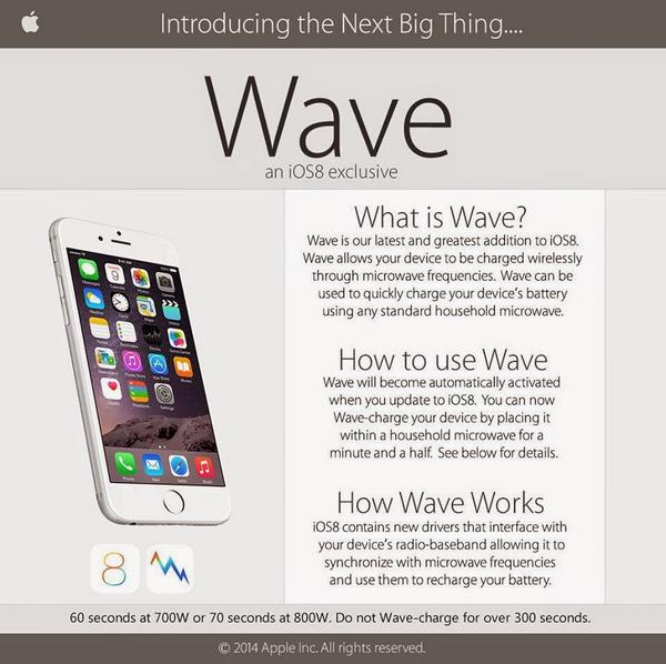 Novo recurso permite que o iPhone seja recarregado no micro-ondas! Verdade ou farsa? (foto: reprodução/Facebook)