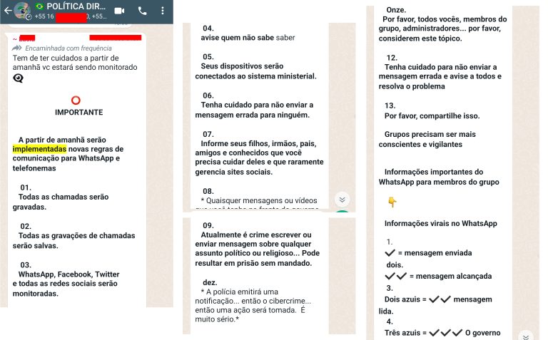 O governo brasileiro mudou as regras do WhatsApp para te espionar?