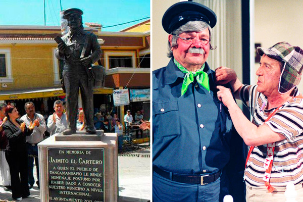 Personagem Jaiminho ganha estátua em Tangamandapio no México!