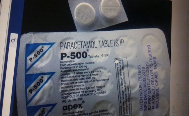Парацетамол индия
